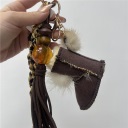 portachiave con charm winter boot